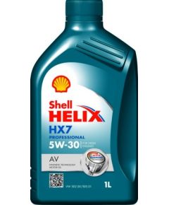 Shell Motora eļļa 5W30 HELIX HX7 PROFESSIONAL AV 1L