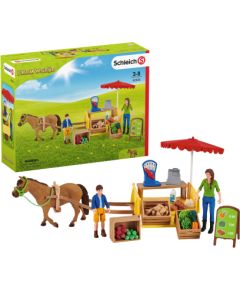 SCHLEICH FARM WORLD Pārvietojamā lete lauku precēm