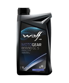 WOLF MOTOGEAR 80W90 GL5 1L ZF TE-ML 05A, 07A, 12E Трансмиссионные масла