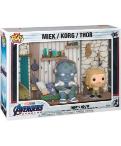 Funko Pop! Moment Deluxe: Marvel Avengers Endgame - Thor’s House (Miek / Korg / Thor) #05 Vinyl Figures Piederumi konsolēm