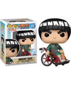 Funko Pop! Animation: Naruto Shippuden - Might Guy (White Chrome) (Special Edition) #1412 Vinyl Figure