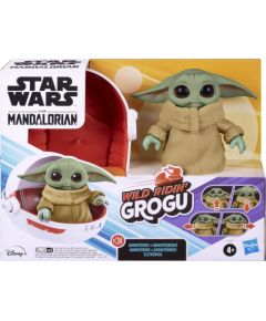 STAR WARS Interaktīvs plīša rotaļlieta Wild Ridin´ Grogu, 12 cm