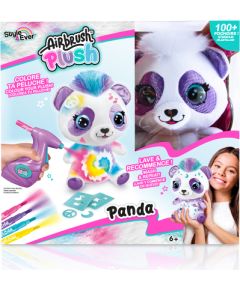 AIRBRUSH PLUSH игровой набор мягкая игрушка с аэрографом Панда, 25 см