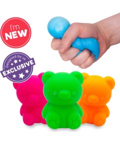 Tobar SCRUNCHEMS Игрушка-антистресс мишка неоновый
