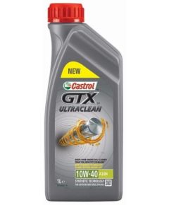 Castrol Motora eļļa 10W40 GTX ULTRACLEAN A3/B4 1L