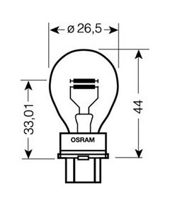 Osram Signāla spuldze 3757AK