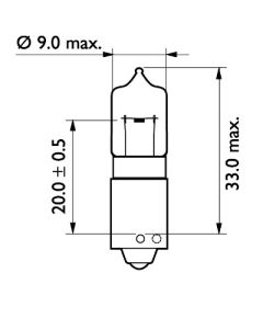 Philips Pagrieziena rādītāja spuldze 24356CP