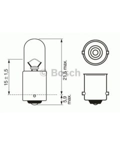 Bosch Signāla spuldze 1 987 302 512