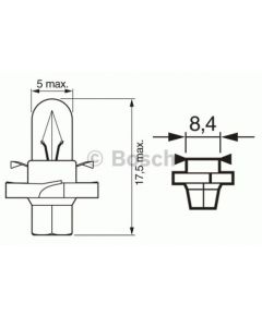 Bosch Signāla spuldze 1 987 302 236