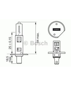 Bosch Signāla spuldze 1 987 302 016