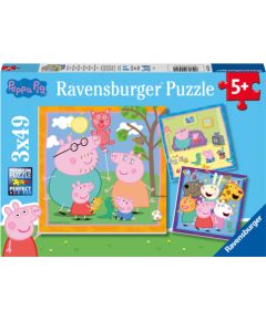 Ravensburger Puzzle 3x49 pc Peppa Pig