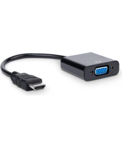 Akyga pārveidotājs pielāgots ar kabeli AK-AD-42 HDMI (m) | VGA (f) 15cm