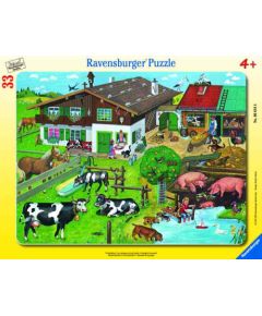 Ravensburger Frame Puzzle 33 pc Animals and their Families