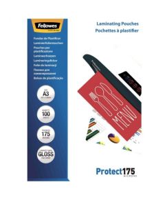 Fellowes Laminating pouch 175 µ, 216x303 mm - A4, 100 pcs