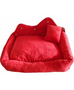 GO GIFT Pet bed Prince red L - pet bed - 52 x 42 x 10 cm