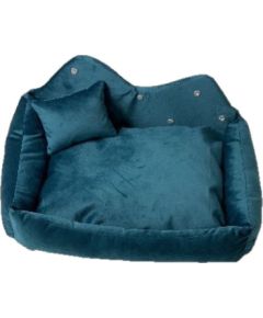 GO GIFT Prince turquoise L - pet bed - 52 x 42 x 10 cm
