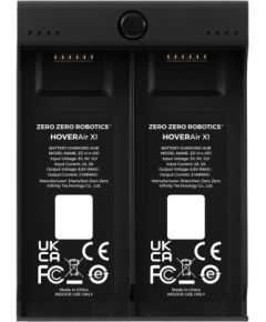 HoverAir Charging Hub for two batteries - Black Piederumi droniem