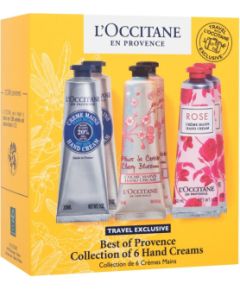 L'occitane Best Of Provence / Collection Of 6 Hand Creams 30ml