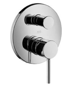 Hansgrohe iebūvējamā vannas maisītāja Axor Starck virsapmetuma daļa, hroms