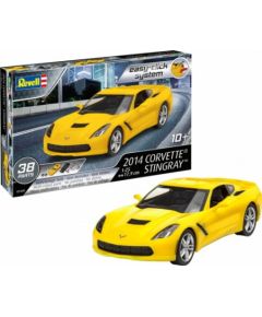 Модель 2014 Corvette Stingray - Easy Click System 1:24 38 шт. Revell 10+ 07449