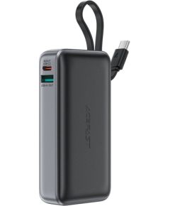 Внешний аккумулятор Power Bank Acefast M7-10000 PD30W With Cable 10000mAh черный