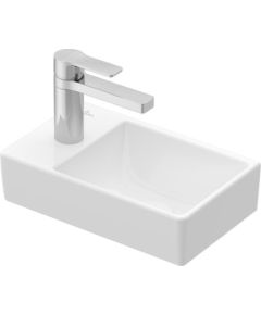 Villeroy & Boch izlietne Avento, 360x220mm, maisītāja caurums kreisā pusē, balta Vannas istabas izlietnes