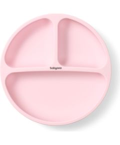 Babyono Silikona šķivis ar piesūcekni 1482/02 pink