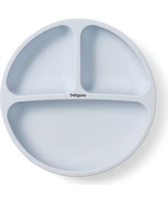 Babyono Silikona šķivis ar piesūcekni 1482/01 blue