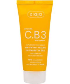Ziaja Vitamin C.B3 Niacinamide / Face Scrub Gel 100ml W / Peeling