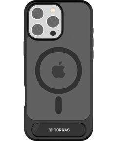 Etui Torras Pstand Series dla iPhone 16 Pro (Czarne)