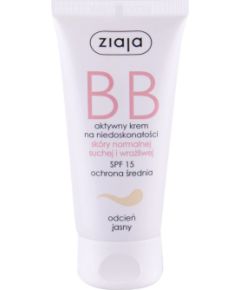Ziaja BB Cream / Normal and Dry Skin 50ml SPF15 W / BB Cream