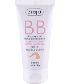 Ziaja BB Cream / Normal and Dry Skin 50ml SPF15 W / BB Cream