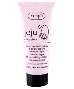 Ziaja Jeju / White Face Soap 75ml W / Cleansing Gel
