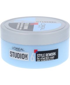L'oreal Studio Line Style Rework / Out Of Bed Fibre Cream 150ml