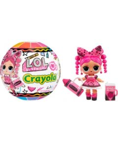 L.O.L. Кукла Crayola 10 см разные (в шаре) 505259
