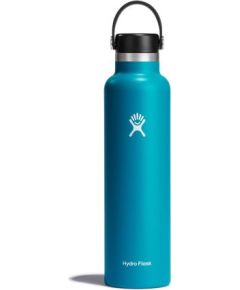 Hydro Flask 24oz Standard Mouth Flex Cap (710ml) / Pelēkzila / 710 ml