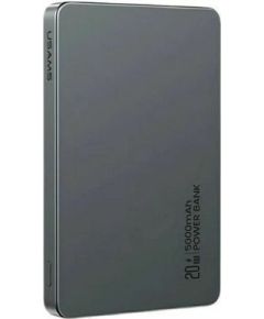 Usams CD231 Ātrā uzlāde 20W Ārējās uzlādes baterija 5000mAh
