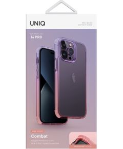UNIQ etui Combat Duo iPhone 14 Pro 6,1" |Лавандово-розовый