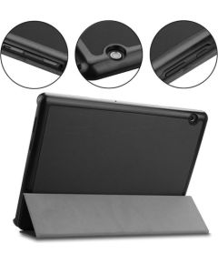 Tactical Book trīs kārbu salokāms futrālis Samsung Galaxy TAB A9+ 11", zils