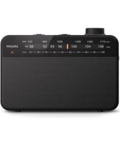 PHILIPS TAR2509/10 Black Radio