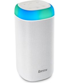 Hama 00188229 Shine 2.0  Colorful LED Illumination, White Bluetooth Skaļruņis