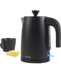 Petra PT5632MBLKVDE 3KW Kettle matte black Tējkanna