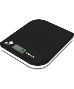 Salter 1177 BKWHDR Leaf Electronic Digital Kitchen Scale - Black Virtuves svari