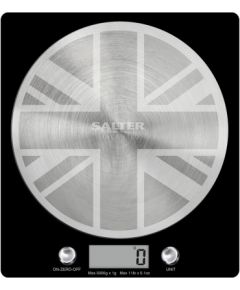 Salter 1036 UJBKDR Great British Disc Digital Kitchen Scale Virtuves svari