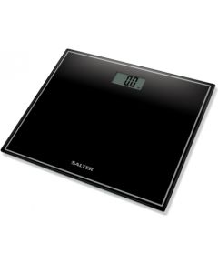 Salter 9207 BK3R Compact Glass Electronic Bathroom Scale - Black Ķermeņa svari