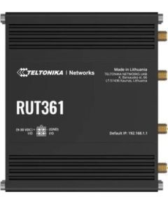 Router Teltonika LTE CAT 6  RUT361 | 802.11n | 10/100 Mbit/s | Ethernet LAN (RJ-45) ports 2 | Mesh Support No | MU-MiMO Yes | 4G