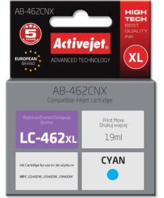 Activejet AB-462BNX Ink for Brother printer, Replacement Brother LC-462XLBK; Supreme; 64 ml; black.