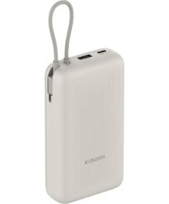 Xiaomi 33W Power Bank Ārējās uzlādes baterija (integrēts vads) 20000mAh