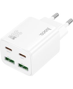 Charger Hoco N56 2xUSB-C/2xUSB-A PD30W white
