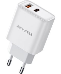 Charger Awei PD81-EU USB-A/USB-C white